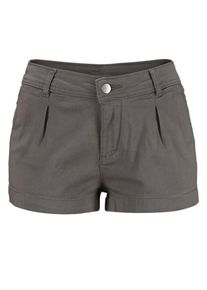 Lascana, Damen Hotpants, Grau