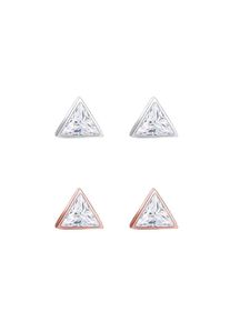 Elli, Damen Ohrringe, Bronze / Silber