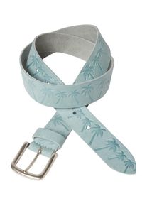 Tom Tailor, Damen Ledergürtel, Hellblau