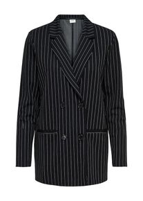 Jacqueline de Yong, Damen Blazer, Schwarz / Weiß