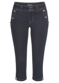 Tom Tailor, Damen Polo Team Caprijeans, Schwarz