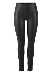 Y.A.S, Damen Lederhose, Schwarz