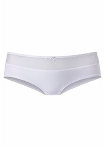 Lascana, Damen Panty 'Invisible Pink', Weiß