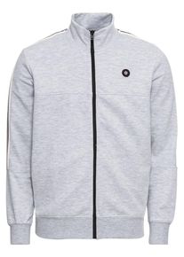Jack & Jones JACK & JONES, Herren Sweatjacke 'JCOFERN SWEAT PACK', Hellgrau