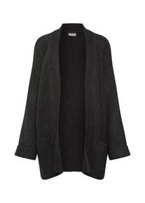 Noisy may, Damen Strickjacke 'NMGERDA L/S KNIT CARDIGAN', Anthrazit