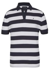 Daniel Hechter, Herren Poloshirt, Nachtblau / Weiß
