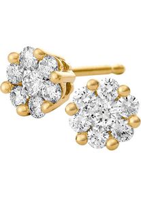 Christ, Damen Ohrstecker '84932779', Gold / Silber