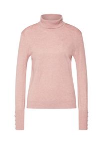 Véro Moda VERO MODA, Damen Pullover 'VMMILDA LS ROLLNECK BUTTON BLOUSE BOO', Rosa