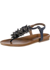 Inuovo, Damen Sandalen, Marine / Silber
