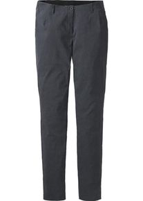 sheego Basic, Damen Bengalin-Stretch-Hose 'Die Schmale', Dunkelgrau