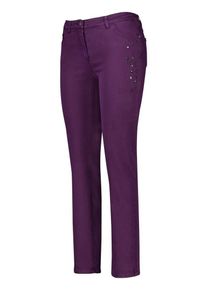 Gerry Weber, Damen Jeans, Dunkellila