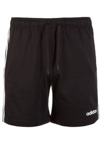 adidas Performance, Herren Trainingsshort 'Essential 3 Stripes', Schwarz / Wei&szlig;