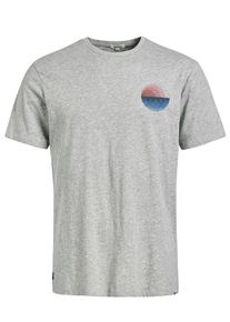Khujo, Herren T-Shirt ' Finn Ball', Graumeliert