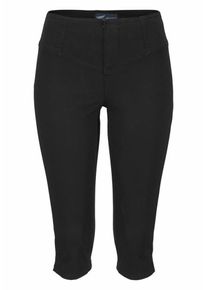 Arizona, Damen Caprijeans 'Shaping', Schwarz