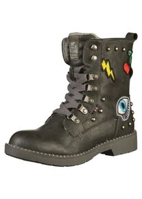 Mustang, Damen Stiefel, Hellblau / Gelb / Dunkelgrau / Rot / Schwarz / Weiß