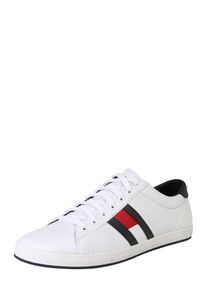 Tommy Hilfiger, Herren Sneaker 'Essential', Nachtblau / Rot / Weiß