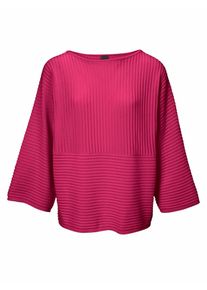 Heine, Damen Pullover mit 3/4 &Auml;rmeln, Pink