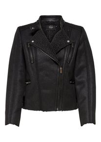 Only, Damen Jacke, Schwarz