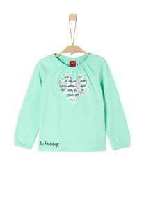 s.Oliver Junior, Mädchen Longsleeve, Türkis
