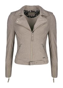 Mustang, Damen Lederjacke 'Malila', Taupe