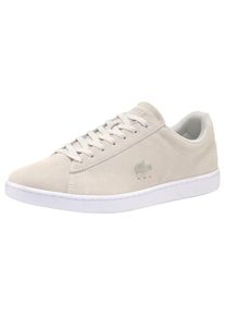 Lacoste, Herren Sneaker 'Carnaby Evo 318 2 QSP', Nude / Wei&szlig;