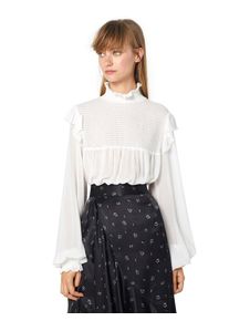 THE KOOPLES, Damen Bluse, Weiß
