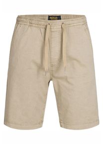 INDICODE JEANS, Herren Shorts 'Kelowna', Dunkelbeige