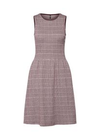 Only, Damen Kleid, Rot / Weiß