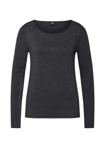 s.Oliver BLACK LABEL, Damen Pullover 'PULLOVER LANGARM', Schwarz
