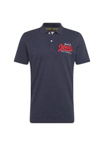 Jack & Jones JACK & JONES, Herren Shirt 'JORVARCITY POLO SS', Dunkelblau