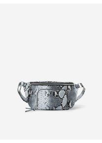 Pieces, Damen Gürteltasche, Taubenblau / Grau / Schwarz