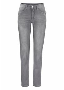 MAC, Damen Stretch-Jeans 'Melanie Paradise', Hellgrau