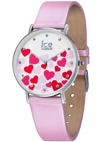 Ice Watch, Damen Quarzuhr 'ICE LOVE 2017 - CITY PASTEL PINK - Small, 013373', Ros&eacute; / Silber