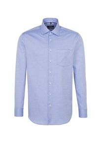 Seidensticker, Herren Hemd, Blau