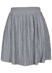 Urban Classics, Damen Pleated Skirt, Grau