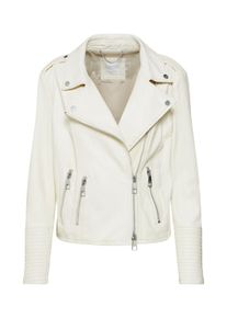 BOSS, Damen Lederjacke 'Jadid', Weiß