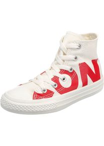 Converse, Sneaker 'CHUCK TAYLOR ALLSTAR HI', Rot / Naturwei&szlig;