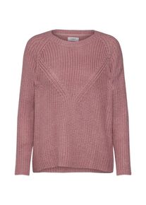 Jacqueline de Yong, Damen - Pullover & Strickjacken 'JDYJUSTY 7/8 NOOS PULLOVER KNT', Rosa