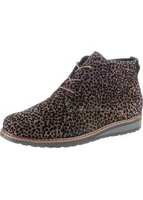 Waldläufer WALDLÄUFER, Damen Stiefeletten, Braun / Schwarz