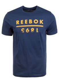 Reebok, Herren Trainingsshirt '1895', Saphir / Goldgelb