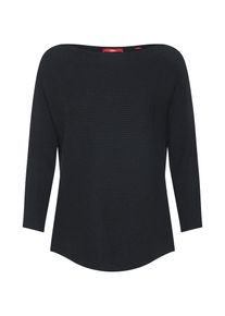 s.Oliver RED LABEL, Damen Pullover'PULLOVER LANGARM', Schwarz