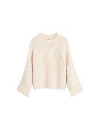 Mango, Damen Pullover 'Trenzo-I', Nude