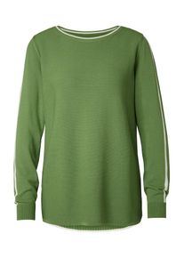 Marc O'Polo Marc O'Polo, Damen Pullover, Hellgrün / Weiß
