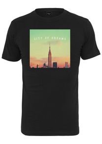 Mister Tee, Herren T-Shirt 'City of Dreams', Mischfarben / Schwarz