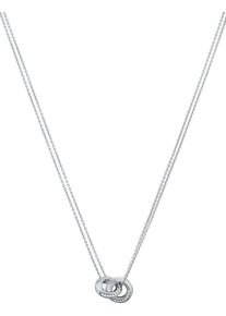 JETTE, Damen Collier 'Twisted', Silber