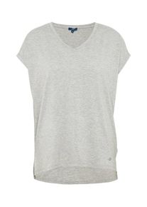 Tom Tailor, Damen T-Shirt, Silber