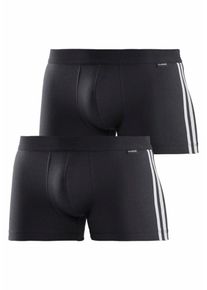 Schiesser, Herren Boxer Shorts (2 Stück), Grau / Schwarz