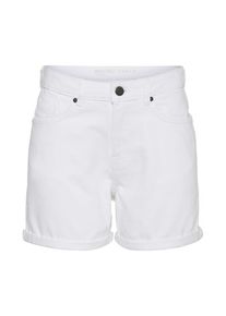 Noisy may, Damen Denimshorts 'BE LIV', White Denim
