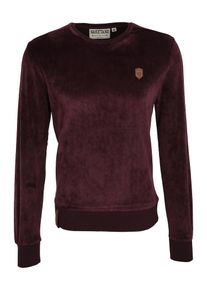 Naketano, Herren Sweatshirt 'Asgardian Mack', Weinrot