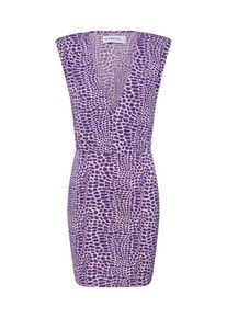 IVYREVEL, Damen Kleid 'SHARP SHOULDER MINI DRESS', Lila / Rosa